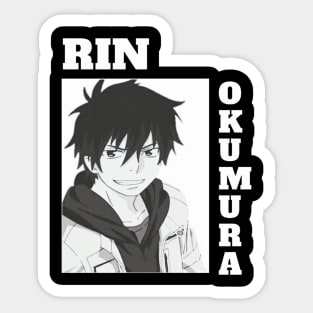 Blue Exorcist Rin Okumura Sticker